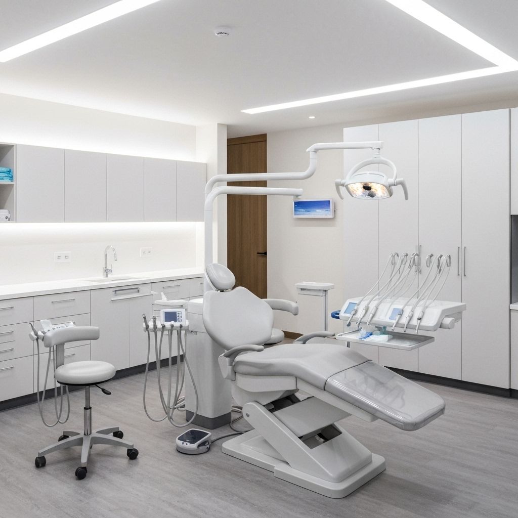 치과 클리닉 배경