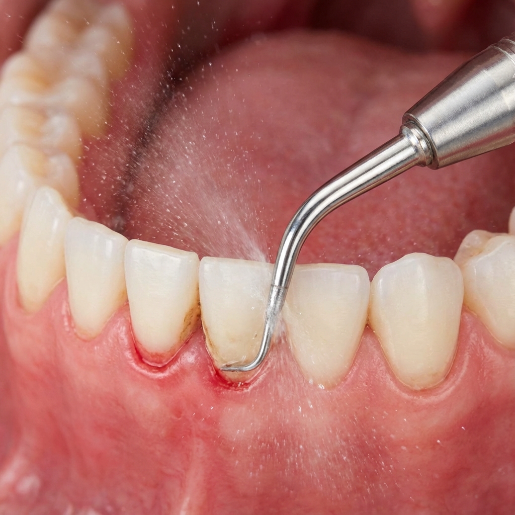 스케일링 - 치석 제거 과정