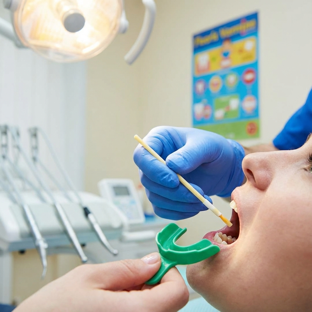 불소 도포 - 치아 강화